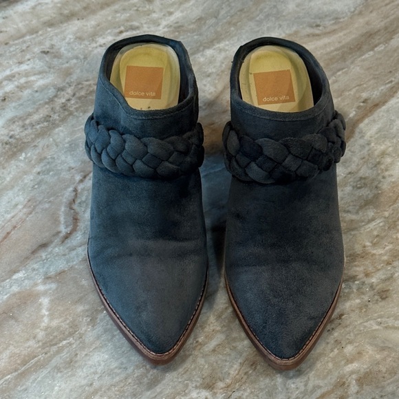 Women’s DOLCE VITA Serla High Heel Mule- Grey suede. Size 9 - Picture 3 of 10